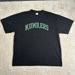 Larry June x Midnight Organic 1991 Numbers T-Shirt Limo Black Men’s Size XXL